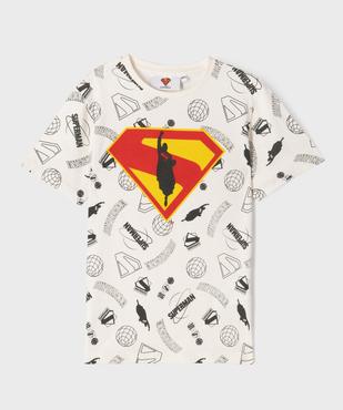 Tee-shirt manches courtes imprimé garçon - Superman vue1 - SUPERMAN - GEMO