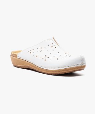 Sabot avec dessus ajouré - Cloggy vue2 - CLOGGY - GEMO