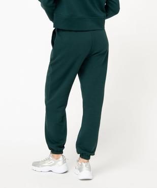 Pantalon de jogging en molleton femme vue3 - GEMO(FEMME PAP) - GEMO
