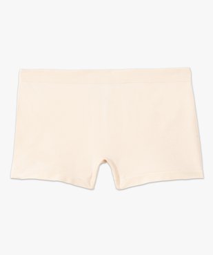 Boxer en maille extensible femme vue4 - GEMO 4G FEMME - GEMO