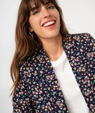 Veste à manches ¾ froncées femme vue2 - GEMO(FEMME PAP) - GEMO