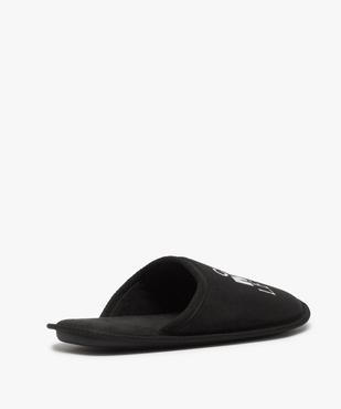 Mules d’intérieur homme avec inscription humoristique vue4 - GEMO(HOMWR HOM) - GEMO