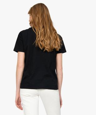 Tee-shirt femme oversize imprimé vue3 - GEMO(FEMME PAP) - GEMO