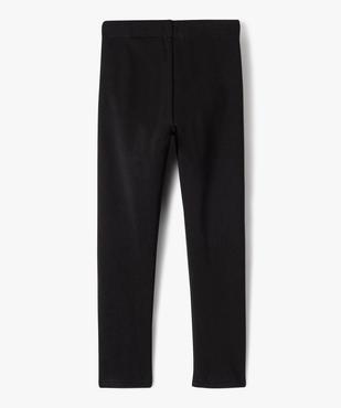 Leggings avec doublure chaude en maille peluche fille vue7 - GEMO (ENFANT) - GEMO