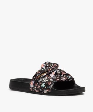Mules de piscine femme dessus drapé – Shoes by LTDC vue2 - SHOES BY LTDC - GEMO