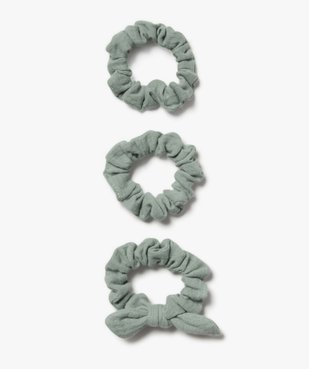 Chouchous pour les cheveux en gaze de coton fille (lot de 3) vue1 - GEMO (ACCESS) - GEMO