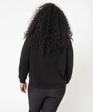 Sweat femme grande taille à à motif spécial Noël vue3 - GEMO (G TAILLE) - GEMO