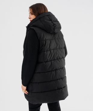 Doudoune sans manches à capuche femme grande taille vue3 - GEMO 4G GT - GEMO