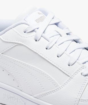 Baskets homme contrastées style rétro Rebound V6- Puma vue6 - PUMA - GEMO
