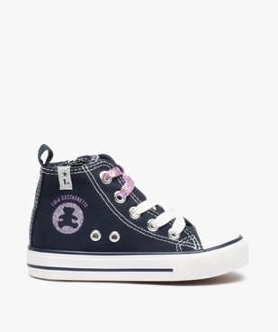 Baskets fille semi-montantes en toile - LuluCastagnette vue1 - LULU CASTAGNETT - GEMO