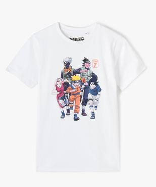 Tee-shirt garçon à manches courtes avec motif - Naruto vue1 - NARUTO - GEMO