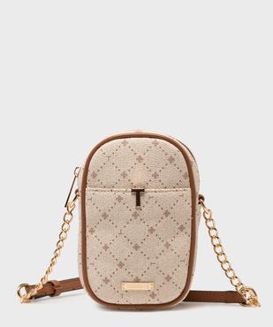 Pochette à bandoulière fermeture zippée femme - Torrente vue1 - TORRENTE - GEMO