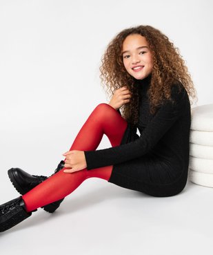 Robe en maille pailletée à manches longues fille vue1 - GEMO (JUNIOR) - GEMO