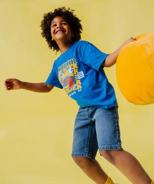 Tee-shirt manches courtes motif burger garçon - Fortnite vue4 - FORTNITE - GEMO