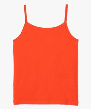 Débardeur à fines bretelles fille vue1 - GEMO (ENFANT) - GEMO