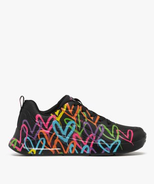 Basket motifs coeurs à lacets femme - Skechers X JGoldcrown vue1 - SKECHERS - GEMO