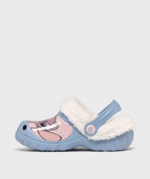 Chaussons mules fourrés et pailletés fille - Stitch vue3 - LILO & STITCH - GEMO