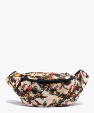 Sac femme forme banane en toile multicolore vue1 - GEMO (ACCESS) - GEMO