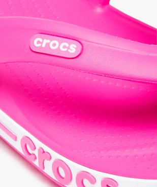 Tongs femme unies à semelle épaisse sportive - Crocs vue6 - CROCS - GEMO