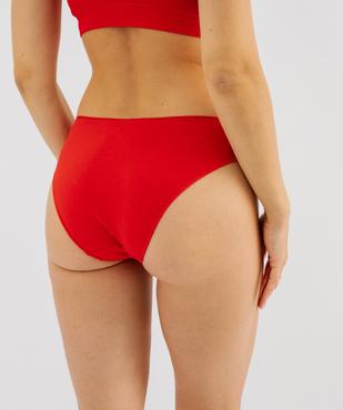 Culotte en coton femme vue4 - GEMO 4G FEMME - GEMO