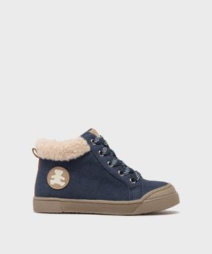 Chaussures montantes avec col fantaisie garçon - LuluCastagnette vue1 - LULUCASTAGNETTE - GEMO