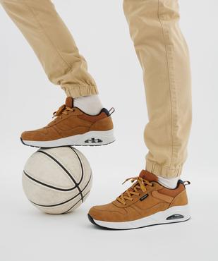 Baskets multi-matières avec semelle à bulle homme - 5 Miles vue7 - 5 MILES - GEMO
