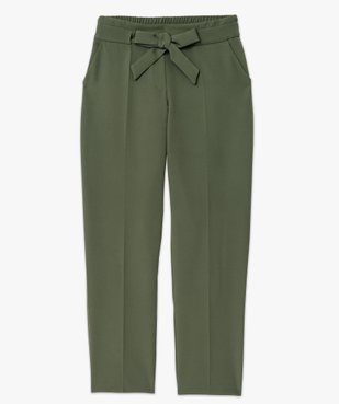 Pantalon de costume en toile fluide femme vue4 - GEMO(FEMME PAP) - GEMO