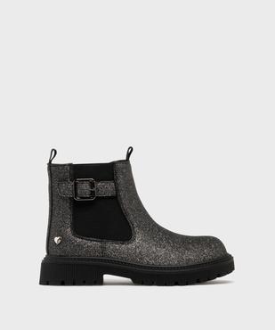 Bottines pailletées avec semelle crantée fille - Lovely Wings vue1 - LOVELY WINGS - GEMO