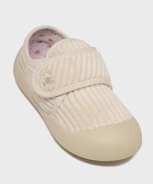 Chaussons rythmiques à scratch fille - LuluCastagnette vue5 - LULUCASTAGNETTE - GEMO
