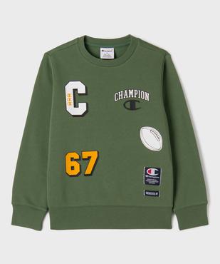 Sweat en molleton imprimé garçon - Champion vue1 - CHAMPION USA - GEMO