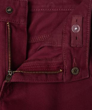 Pantalon ample en toile denim colorée fille vue2 - GEMO 4G FILLE - GEMO