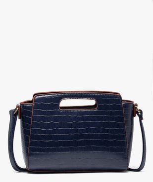 Sac à main femme  à poignée en matière texturée vue1 - GEMO (ACCESS) - GEMO