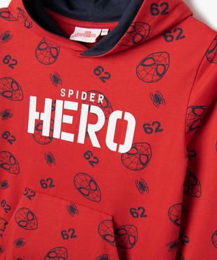 Sweat garçon à capuche imprimé - Spiderman vue2 - SPIDERMAN - GEMO