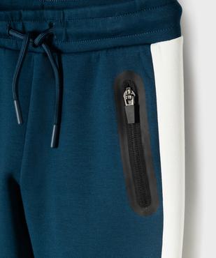 Pantalon de jogging tricolore garçon vue2 - GEMO (ENFANT) - GEMO