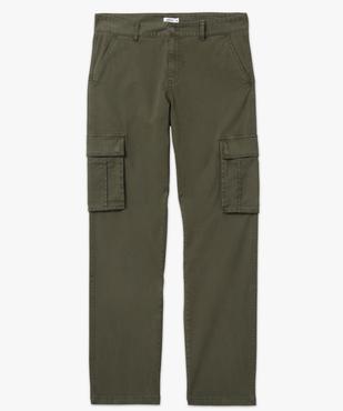 Pantalon cargo coupe regular homme vue4 - GEMO 4G HOMME - GEMO