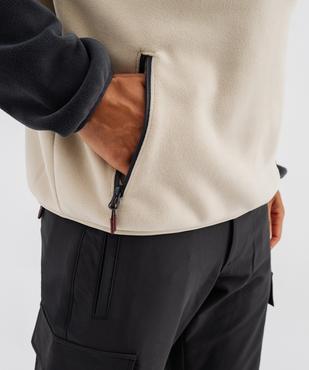 Sweat tricolore chaud avec col pressionné homme - Roadsign vue5 - ROADSIGN D - GEMO