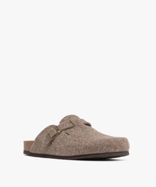 Chausson forme sabot homme vue2 - GEMO 4G HOMME - GEMO