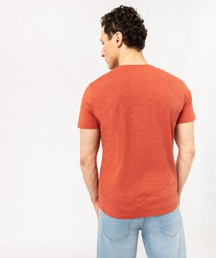 Tee-shirt à manches courtes à motif palmiers homme vue3 - GEMO (HOMME) - GEMO