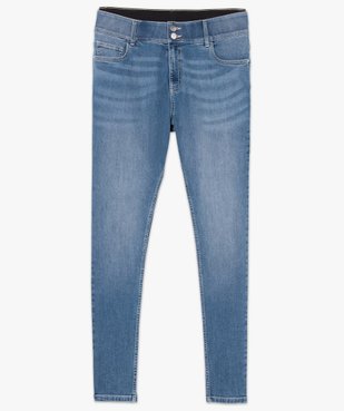 Jean femme grande taille coupe Slim gainant taille normale  vue4 - GEMO (G TAILLE) - GEMO