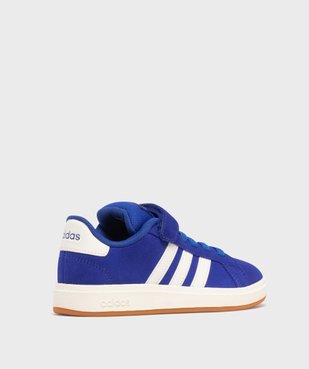 Baskets en cuir suédé Grand Court 2000 garçon - Adidas vue4 - ADIDAS - GEMO