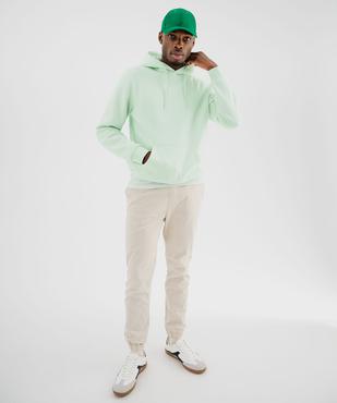 Sweat à capuche en molleton doux homme vue6 - GEMO 4G HOMME - GEMO