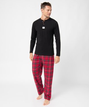 Pyjama homme à carreaux dans sa pochette vue1 - GEMO(HOMWR HOM) - GEMO