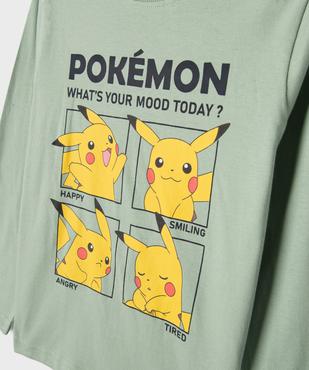 Pyjama en coton avec motif Pikachu garçon - Pokemon vue2 - POKEMON - GEMO