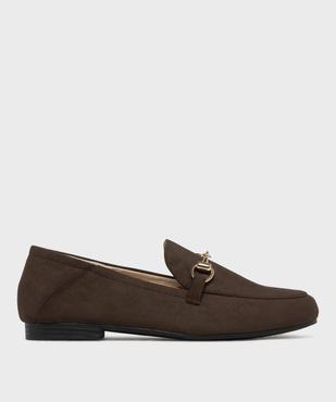 Mocassin en suédine avec bijou femme - Valentina Baldano vue2 - VALENTINA BALDA - GEMO