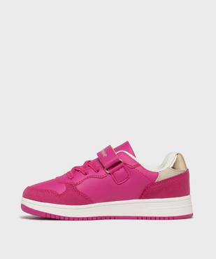 Baskets basses avec fermeture scratch fille - Ellesse vue3 - ELLESSE - GEMO