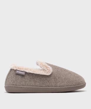 Chaussons enveloppants doublés fourrure imitation femme - Isotoner vue1 - ISOTONER - GEMO