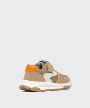 Baskets de running multimatières à scratch garçon - 5 Miles vue4 - 5 MILES - GEMO