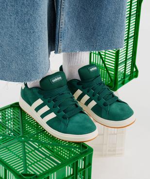 Baskets homme en cuir suédé style rétro et à bandes latérales Grand Court 2000 - Adidas vue1 - ADIDAS - GEMO