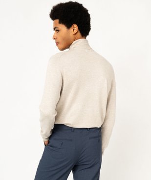 Pull à col roulé en maille fine homme vue10 - GEMO 4G HOMME - GEMO