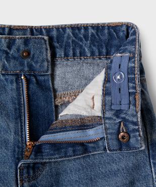 Jean Wide leg avec taille ajustable fille vue6 - GEMO 4G FILLE - GEMO